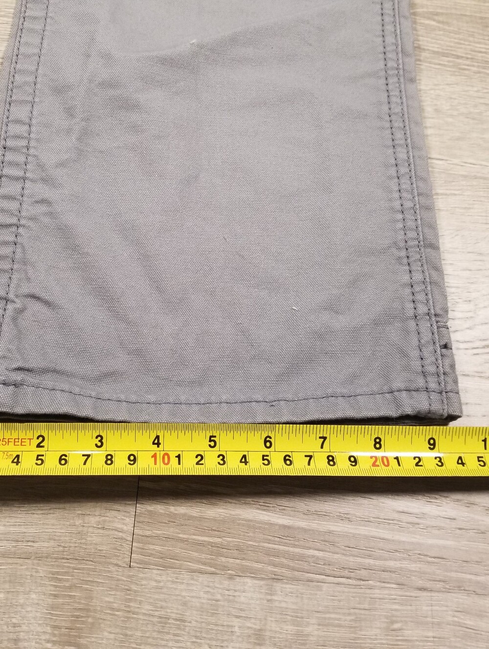 Ariat FR M4 Low Rise Boot Cut Jeans Mens 35x30 Gray Flame Resistant Work Relaxed - Picture 9 of 9